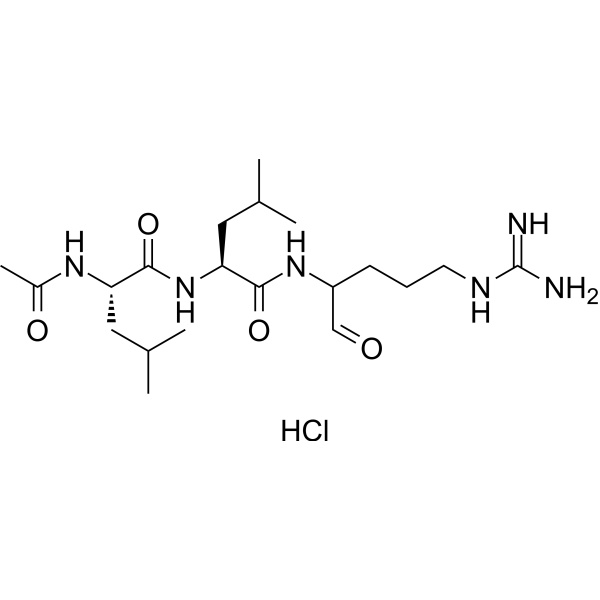 Leupeptin Ac-LL hydrochloride 24125-16-4